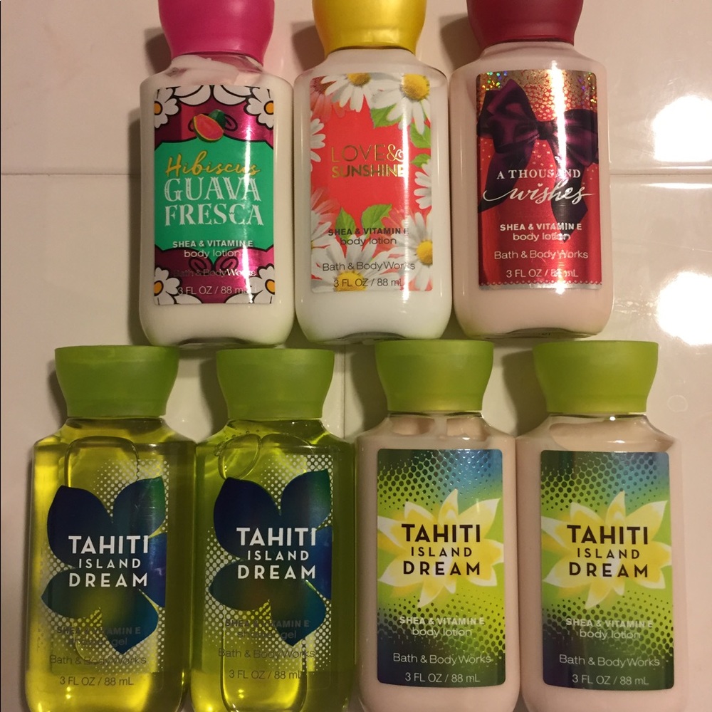Bath & Body Works Travel Sizes